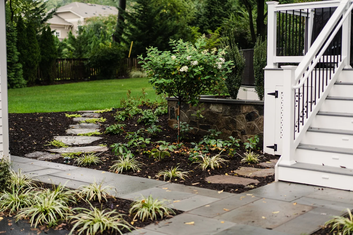 Elegant residential landscape by Avalon